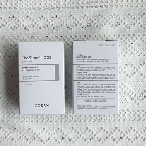 Two COSRX The Vitamin C 23 Super Vitamin E + Hyaluronic Acid LOT OF 2!!! - Picture 2 of 3